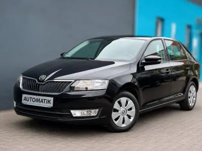 Gebraucht Skoda Rapid 90 PS (66 kW) 2016 Schwarz Kleinwagen