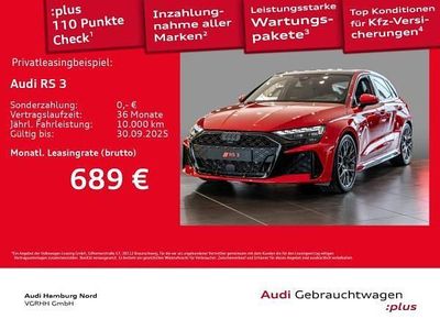 Gebraucht Audi RS3 Sportback Ambiente 400 PS (294 kW) 2025 Rot (b1 progressivrot metallic) Kleinwagen