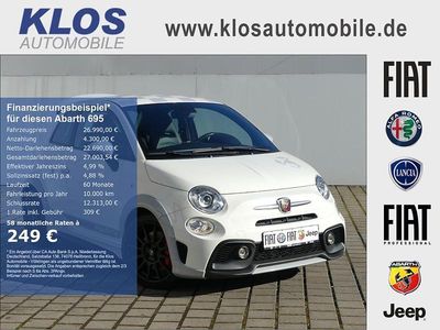 Gebraucht Abarth 695 70th Anniversary 179 PS (131 kW) 2021 Weiß Kleinwagen