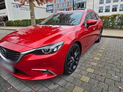 Gebraucht Mazda 6 Sports-Line 175 PS (128 kW) 2016 Rot Kombi
