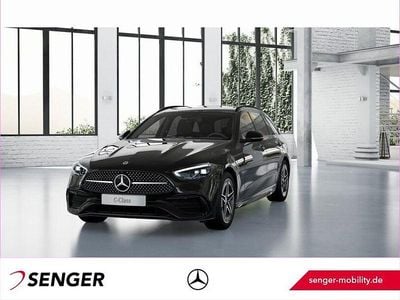 Gebraucht Mercedes C200 AMG 204 PS (150 kW) 2021 Unilack schwarz uni Kombi
