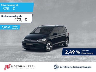 Gebraucht VW Touran Goal 150 PS (110 kW) 2025 Grenadillschwarz metallic Van / Kleinbus