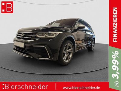 Gebraucht VW Tiguan Allspace R-line 190 PS (139 kW) 2022 Schwarz SUV