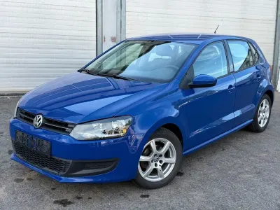 Gebraucht VW Polo Comfortline 69 PS (50 kW) 2009 Blau Kleinwagen