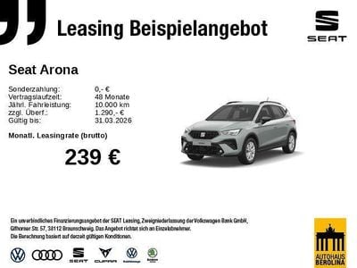 Neu Seat Arona Style 116 PS (85 kW) 2026 Weiß SUV