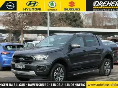 Gebraucht Ford Ranger Wildtrack 212 PS (155 kW) 2020 Royalgrau met. Pickup