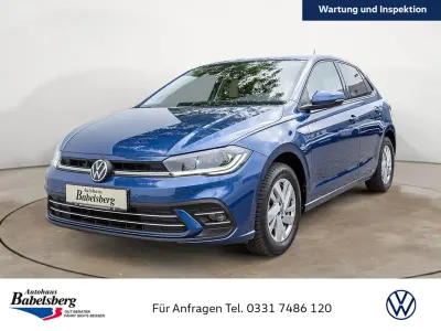 Brugt VW Polo Style 95 HK (69 kW) 2022 Blå Hatchback