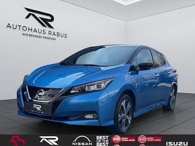 Gebraucht Nissan Leaf Tekna 160 kW (218 PS) 2021 Blue metallic/dach black metallic (metallic) Kleinwagen