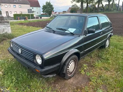Brugt VW Golf II 90 HK (66 kW) 1990 Sort Hatchback