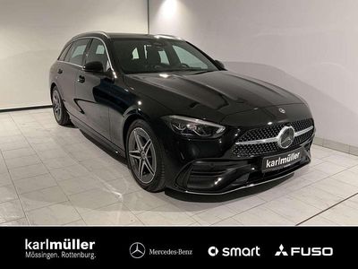 Gebraucht Mercedes C300 AMG 258 PS (189 kW) 2024 Lack obsidianschwarz Kombi