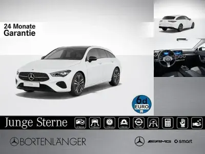 Gebraucht Mercedes CLA180 Shooting Brake Night 150 PS (110 kW) 2024 Weiß Kombi