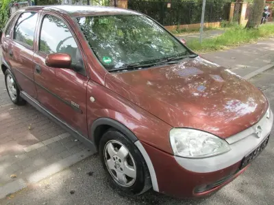 Gebraucht Opel Corsa Elegance 90 PS (66 kW) 2001 Rot Kleinwagen