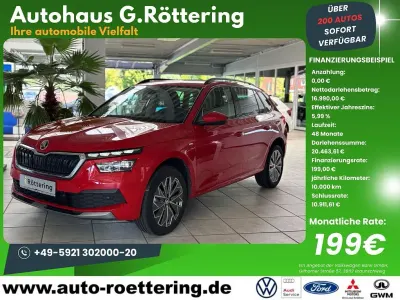 Gebraucht Skoda Kamiq Tour 95 PS (69 kW) 2022 Rot SUV