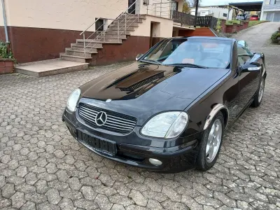 Gebraucht Mercedes SLK200 163 PS (119 kW) 2001 Schwarz Cabrio