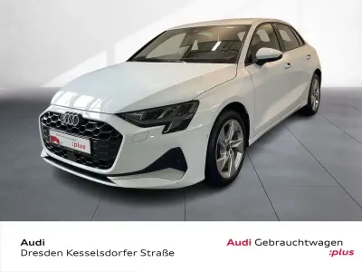 Gebraucht Audi A3 Advanced Plus 150 PS (110 kW) 2025 Gletscherweiß metallic Limousine