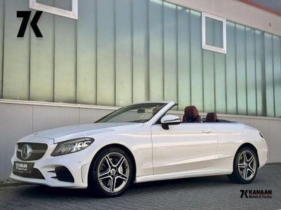 Second-hand Mercedes C400 AMG line 333 CP (244 kW) 2020 Alb Cabrio