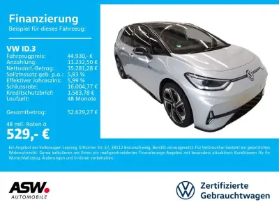 Gebraucht VW ID.3 GTX 239 kW (326 PS) 2026 Scale silver metallic Kleinwagen