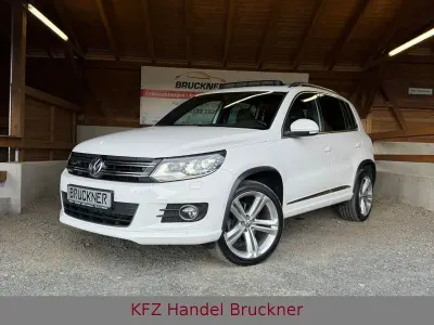 Gebraucht VW Tiguan R-line 140 PS (102 kW) 2013 Weiß SUV