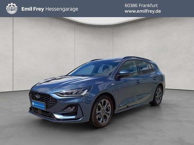 Gebraucht Ford Focus ST-Line X 125 PS (91 kW) 2023 Chrome blue metallic Kombi