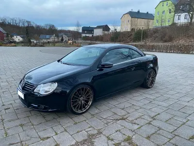 Occasion VW Eos 140 ch (102 kW) 2010 Noir Cabriolet