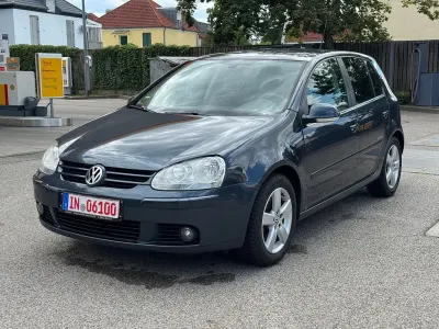 Gebraucht VW Golf VI United 80 PS (58 kW) 2008 Blau Kleinwagen