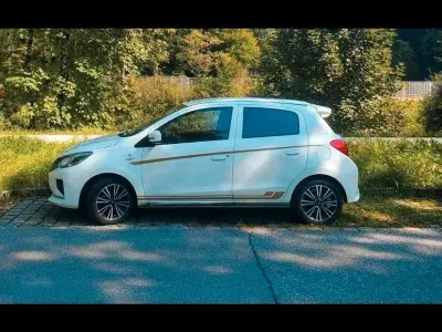 Gebraucht Mitsubishi Space Star 71 PS (52 kW) 2021 Weiß Kleinwagen