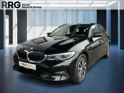 Brugt BMW 330e Sport Line 252 HK (185 kW) 2022 Sort Stationcar