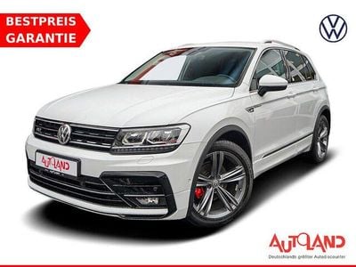 Gebraucht VW Tiguan R-line 150 PS (110 kW) 2018 Carraweiss SUV