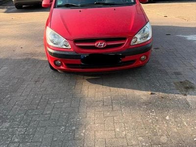 Gebraucht Hyundai Getz 96 PS (70 kW) 2007 Rot Kleinwagen