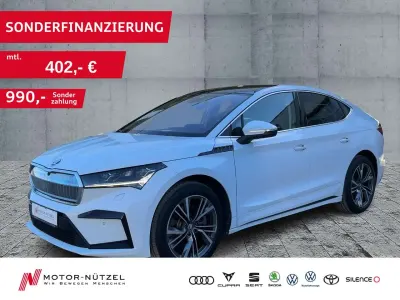 Używany Skoda Enyaq iV 194 kW (265 KM) 2023 Biały SUV