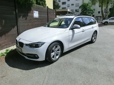 Gebraucht BMW 320 Sport Line 190 PS (139 kW) 2018 Weiß Kombi