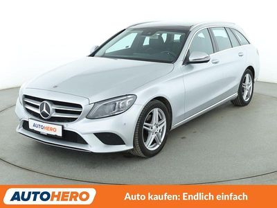 Gebraucht Mercedes C220 Avantgarde 194 PS (142 kW) 2018 Silber Limousine