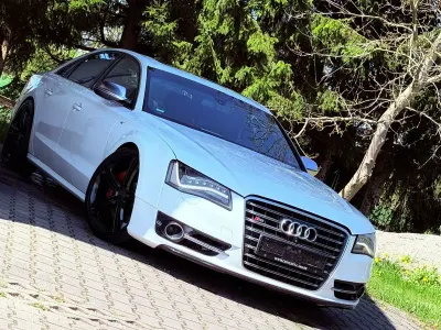 Brugt Audi S8 Exclusive 519 HK (381 kW) 2013 Hvid Sedan
