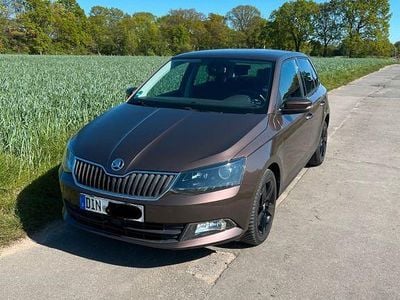 Begagnad Skoda Fabia Style 110 HK (80 kW) 2015 Brun Sedan
