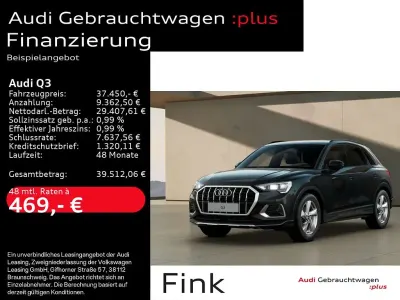 Gebraucht Audi Q3 Advanced Plus 150 PS (110 kW) 2025 Schwarz SUV