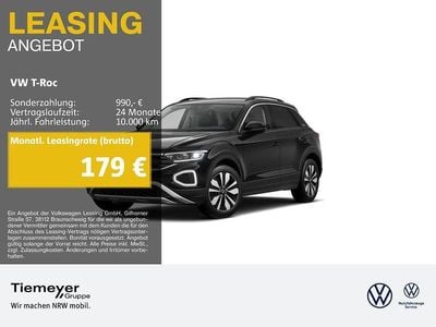Schwarz Gebraucht 2025 VW T-Roc Goal SUV | 27.950 € (Guter Preis)