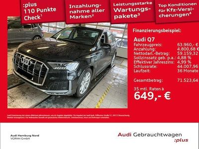 Usata Audi Q7 S-Line 286 CV (210 kW) 2023 Nero SUV