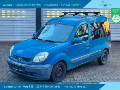Gebraucht Renault Kangoo Authentique 75 PS (55 kW) 2003 Blau Van / Kleinbus