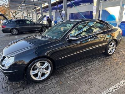 Gebraucht Mercedes CLK200 184 PS (135 kW) 2007 Schwarz Coupé