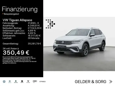 Brugt VW Tiguan Allspace Life 150 HK (110 kW) 2024 Hvid SUV