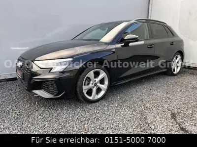 Używany Audi A3 S-Line 150 KM (110 kW) 2024 Czarny Sedan/Limuzyna