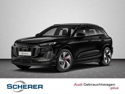 Mythosschwarz metallic (metallic) Gebraucht 2024 Audi Q6 e-tron Ambiente SUV | 69.949 € (Teuer)