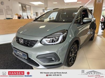 Neu Honda Jazz Hybrid 107 PS (78 kW) 2026 Sage green pearl / schwarz Kleinwagen