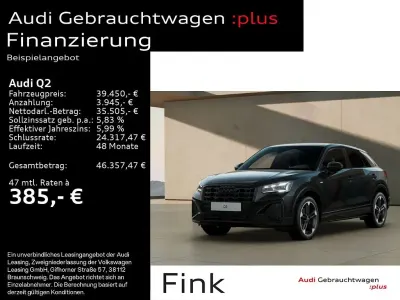 Gebraucht Audi Q2 S-Line 150 PS (110 kW) 2026 Schwarz SUV