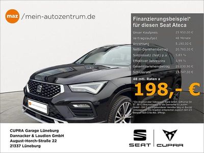 Gebraucht Seat Ateca 4Drive 190 PS (139 kW) 2022 Magic schwarz SUV