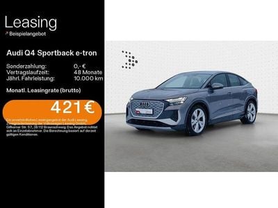 Usata Audi Q4 Sportback e-tron S-Line 219 kW (299 CV) 2022 Grigio SUV