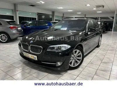 Gebraucht BMW 520 Sport Line 184 PS (135 kW) 2012 Schwarz Kombi