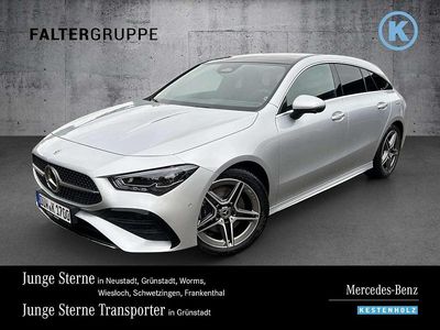 Iridiumsilber Gebraucht 2024 Mercedes CLA200 Shooting Brake AMG line Kombi | 39.390 € (Teuer)