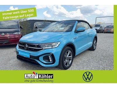Second-hand VW T-Roc Cabriolet R-line 150 CP (110 kW) 2024 Albastru Cabrio