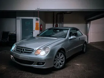 Brugt Mercedes CLK200 190 HK (139 kW) 2006 Grå Coupe
